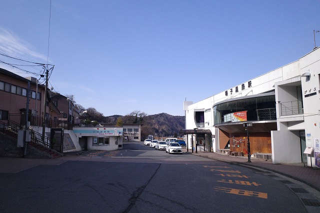 鳴子温泉駅タクシー乗り場の写真