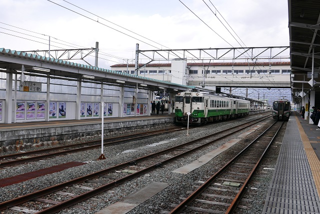 会津若松の電車