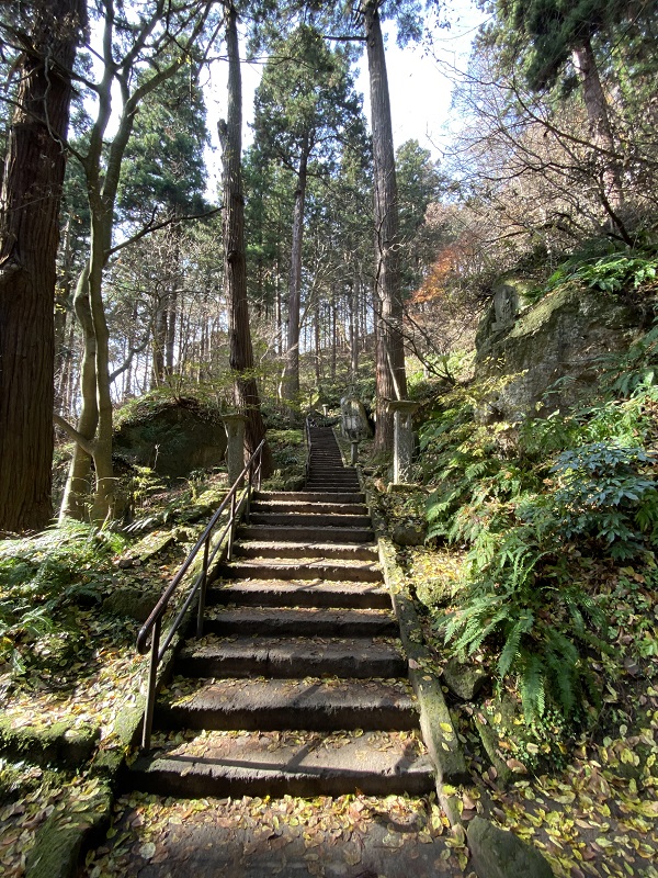 iphone 11 proで撮影山寺立石寺の風景写真