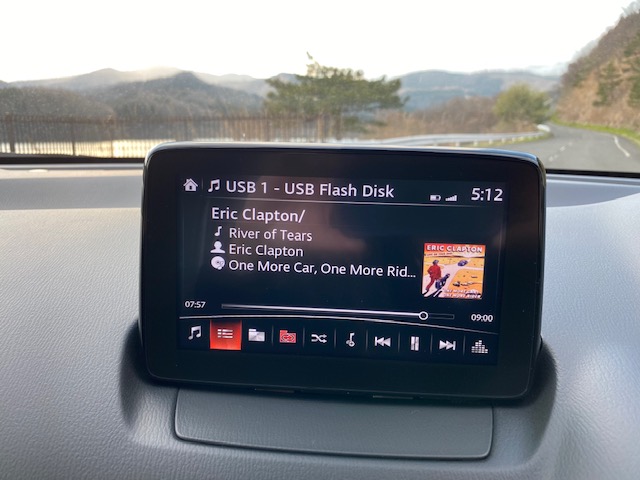 USBで音楽を切写真