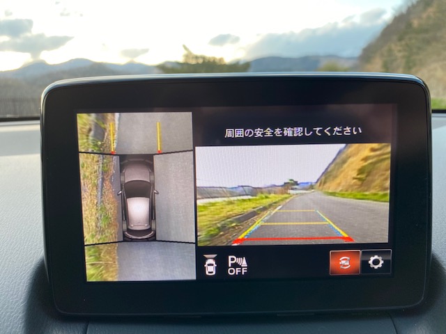 360度ビューモニターの写真