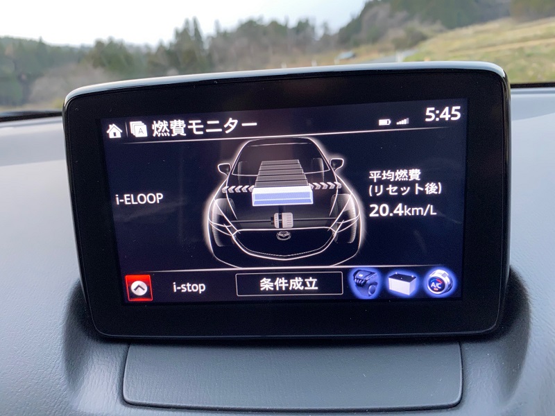 i-ELOOPの通常状態の写真