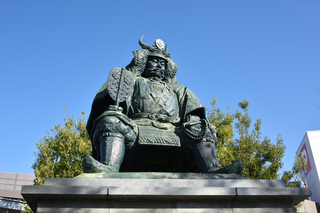 武田信玄公の銅像