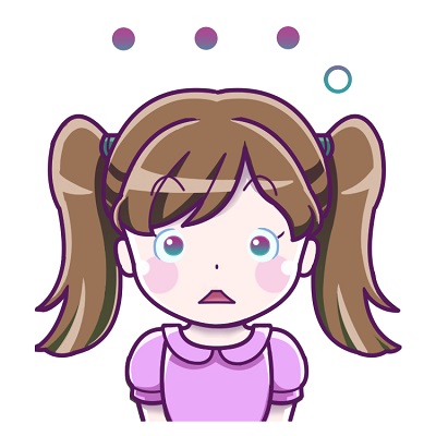 とまどう人のイラスト画像