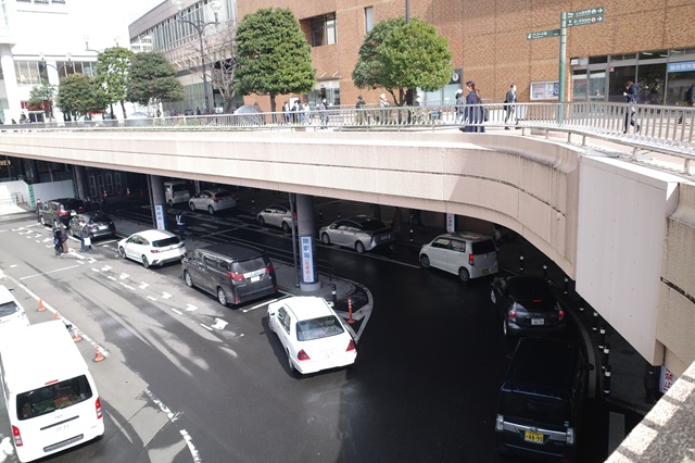 仙台駅の一般車降車場