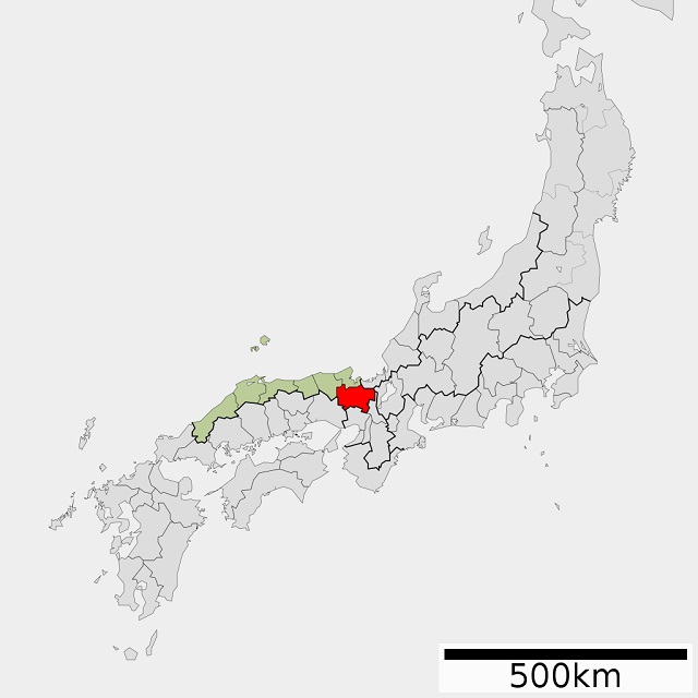 丹波の国のマップ
