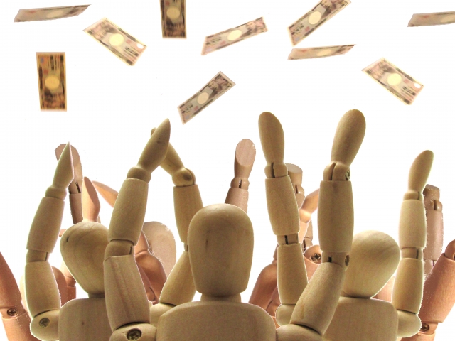 あぶく銭のイメージ写真