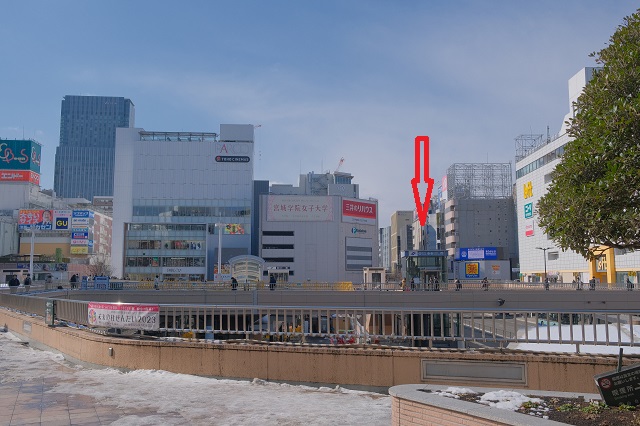 仙台駅地下鉄に乗ってみた