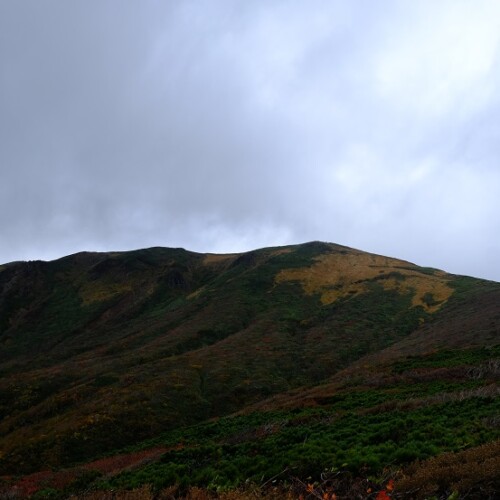 栗駒山の紅葉の写真