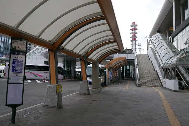 仙台駅東口高速バス乗り場の写真