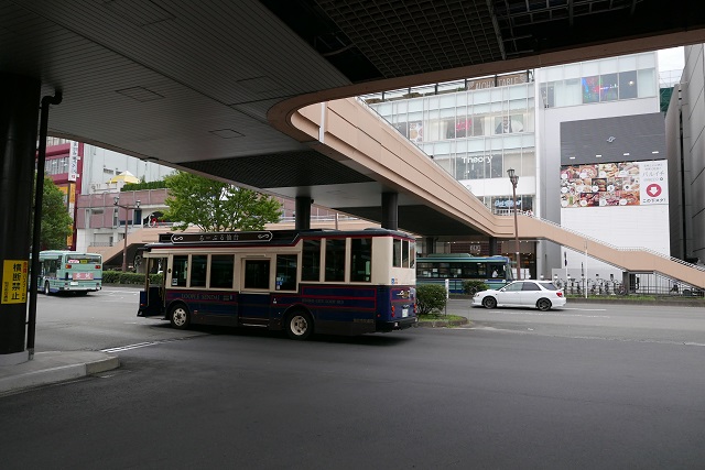 るーぷる仙台のバスの写真