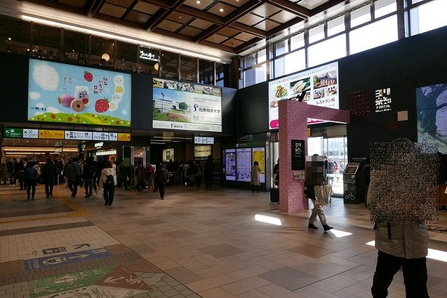 仙台駅中央改札出口付近