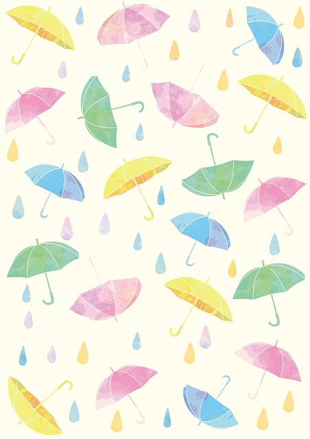 菜種梅雨のイラストイメージ