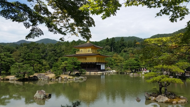 金閣寺の写真