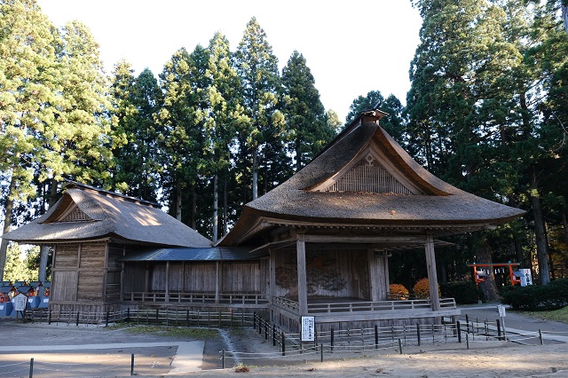 野外能楽堂の写真