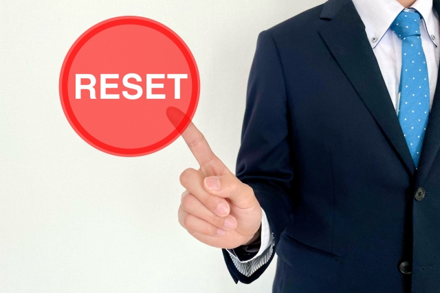 元の木阿弥のイメージ写真