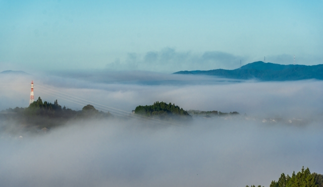 台風一過のイメージ写真