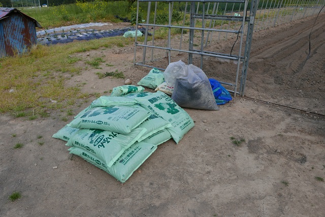 畝立ての状況写真