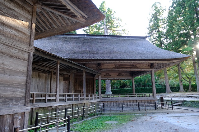 野外能楽堂の写真