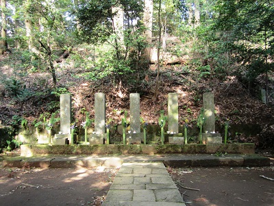 小田原北条氏五代の墓