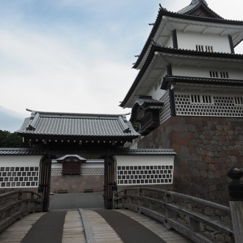 金沢城の風景・前田利家の子孫が受け継いだ加賀前田家ゆかりの城