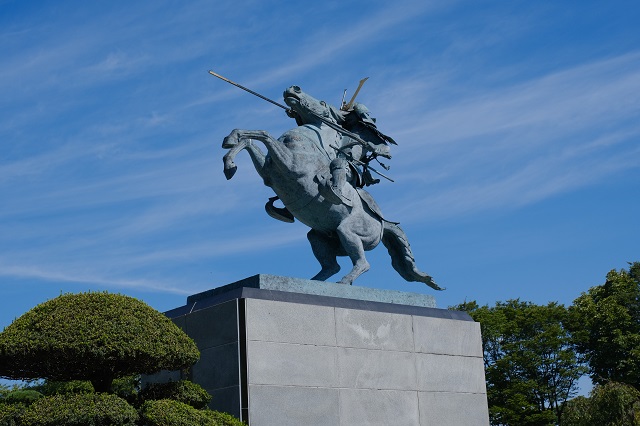 最上義光公の銅像