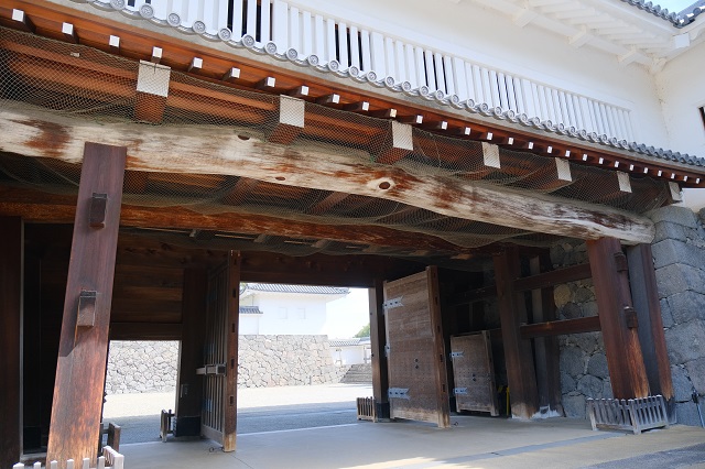 大手門に至る建造物