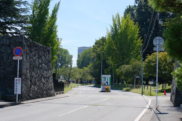 山形城の北門の写真