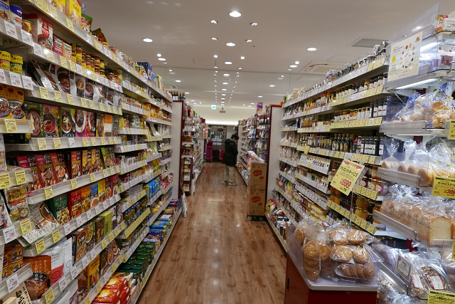 仙台駅成城石井の店内の写真