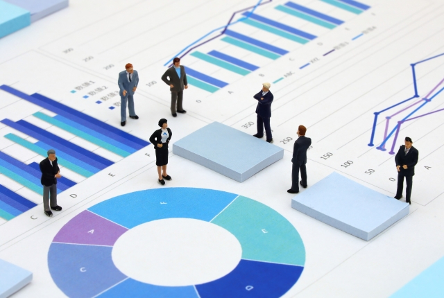 俯瞰的のイメージ写真