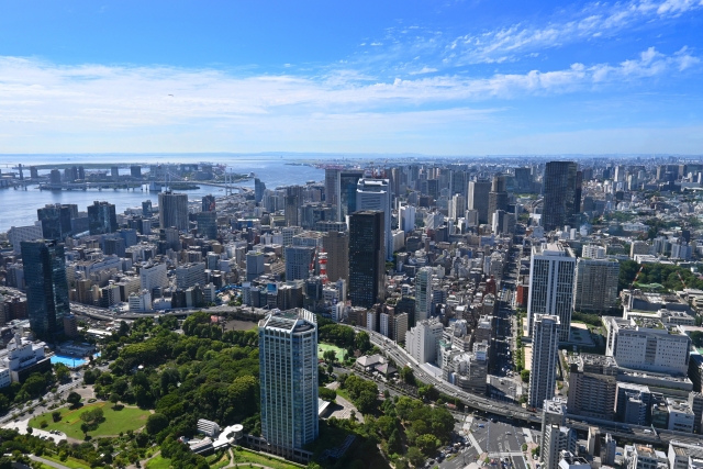 俯瞰的のイメージ写真