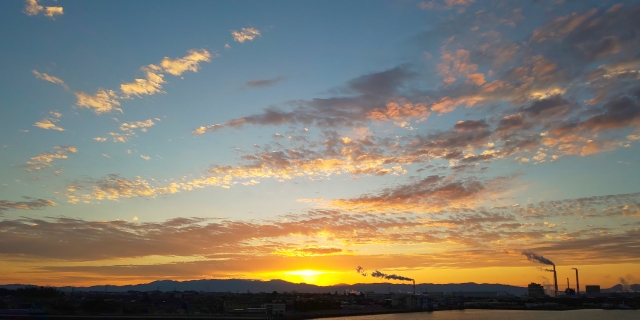 俯瞰的のイメージ写真