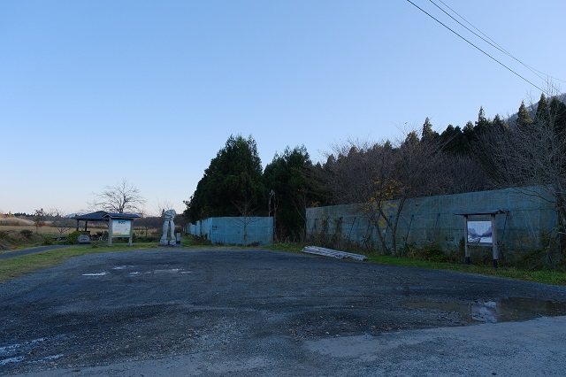 境田駅前の分水嶺の風景写真