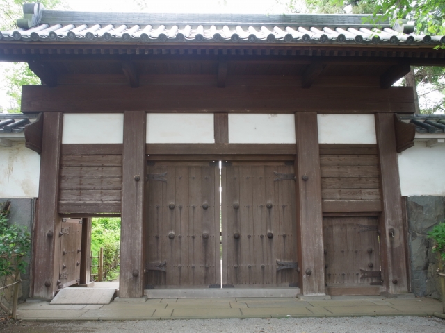 館林城跡の大手門の写真