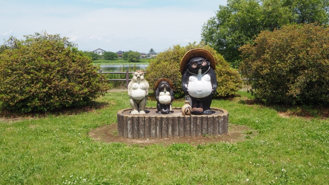 館林城跡公園の風景写真