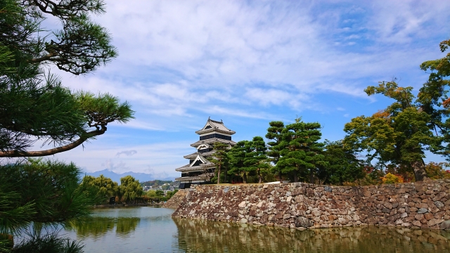 松本城の写真