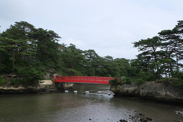 松島雄島「渡月橋」の写真