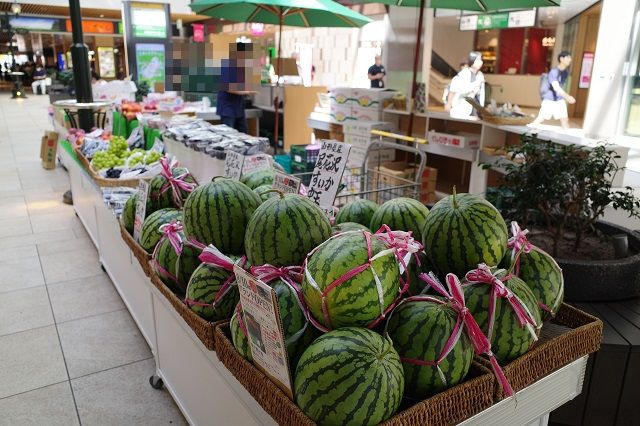 仙台駅中央改札前の9月のイベント状況写真