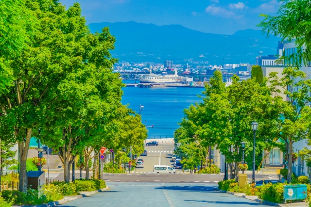 函館市内の風景