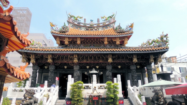 横浜中華街の風景