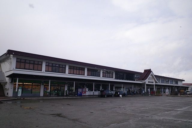 会津若松駅のタクシー乗り場の風景写真