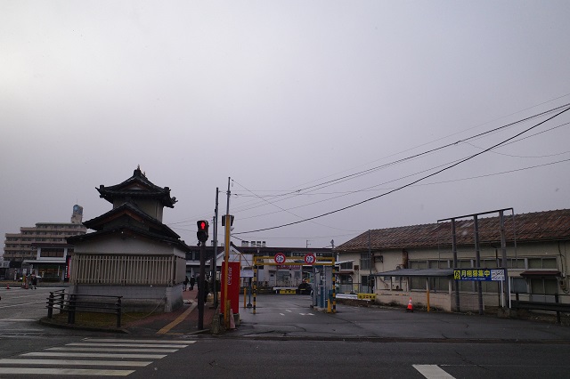 ⑦番の箇所の駐車場の風景