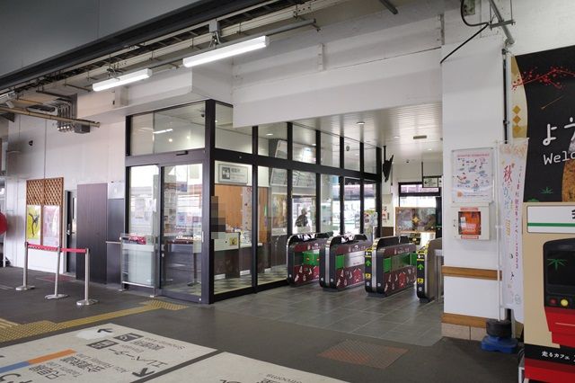 会津若松駅の改札