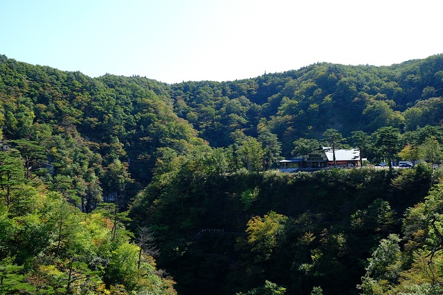 鳴子峡の夏の写真