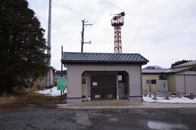 有壁駅のおトイレの場所の写真
