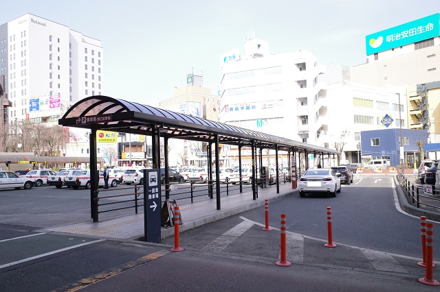 盛岡駅東口一般車乗降の写真