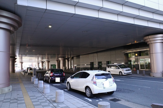 盛岡駅西口の一般車侵入の写真