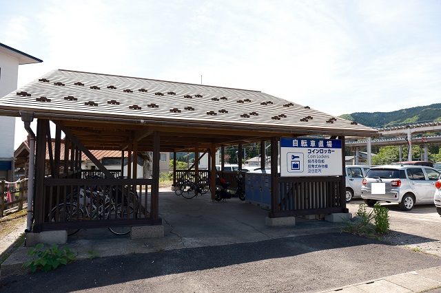 田沢湖駅のコインロッカーの写真