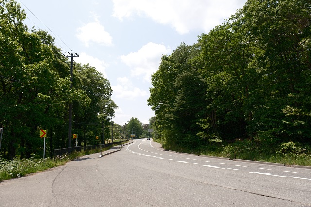 鳴子峡の入り口