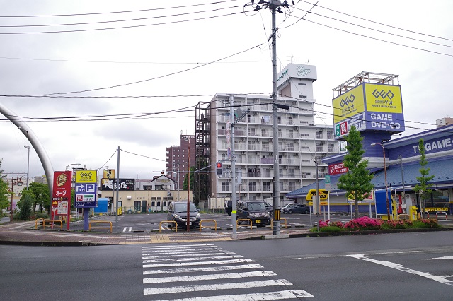古川駅ゲオのタイムズ駐車場
